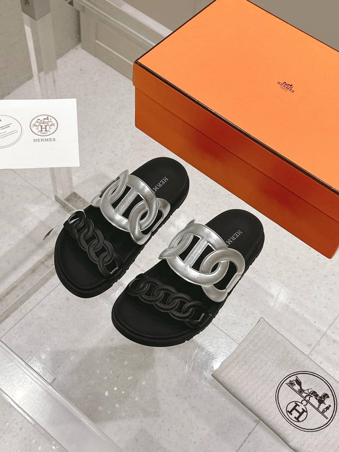 Hermes Slippers 2-28